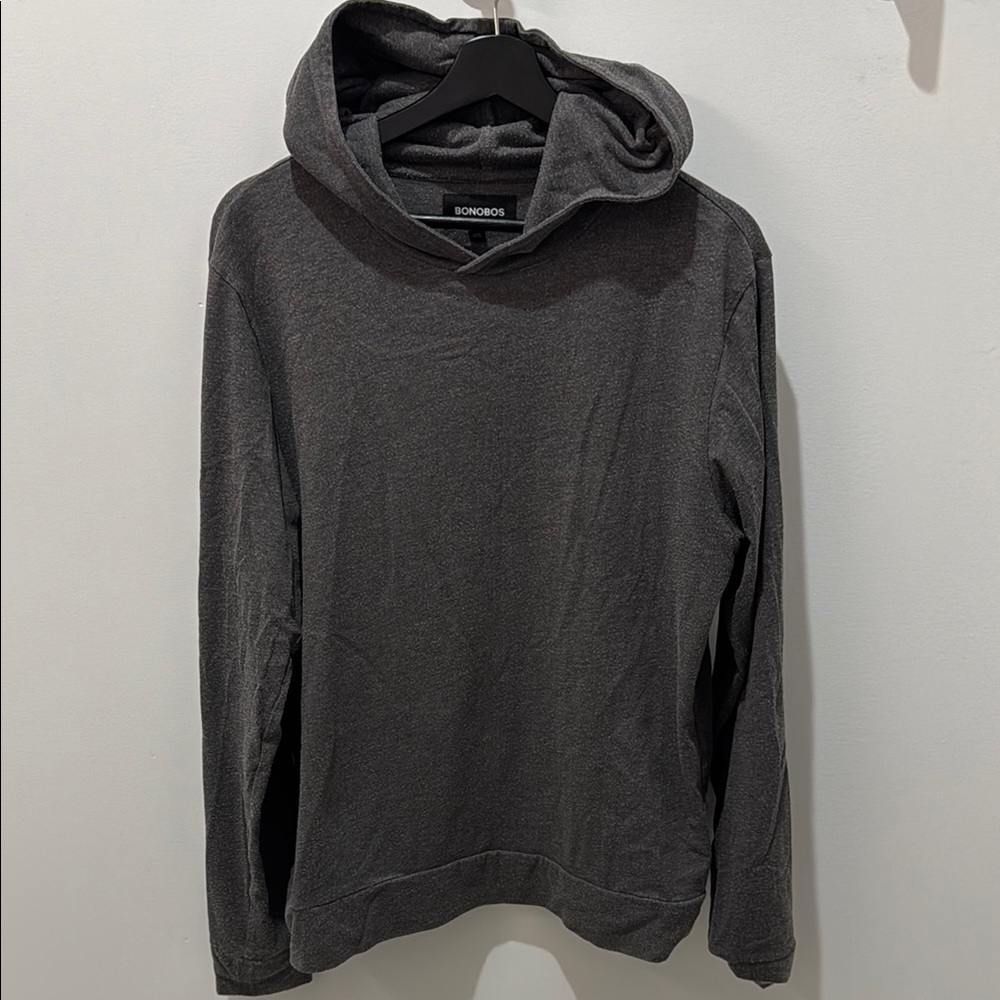 Bonobos Gray T-Shirt Hoodie